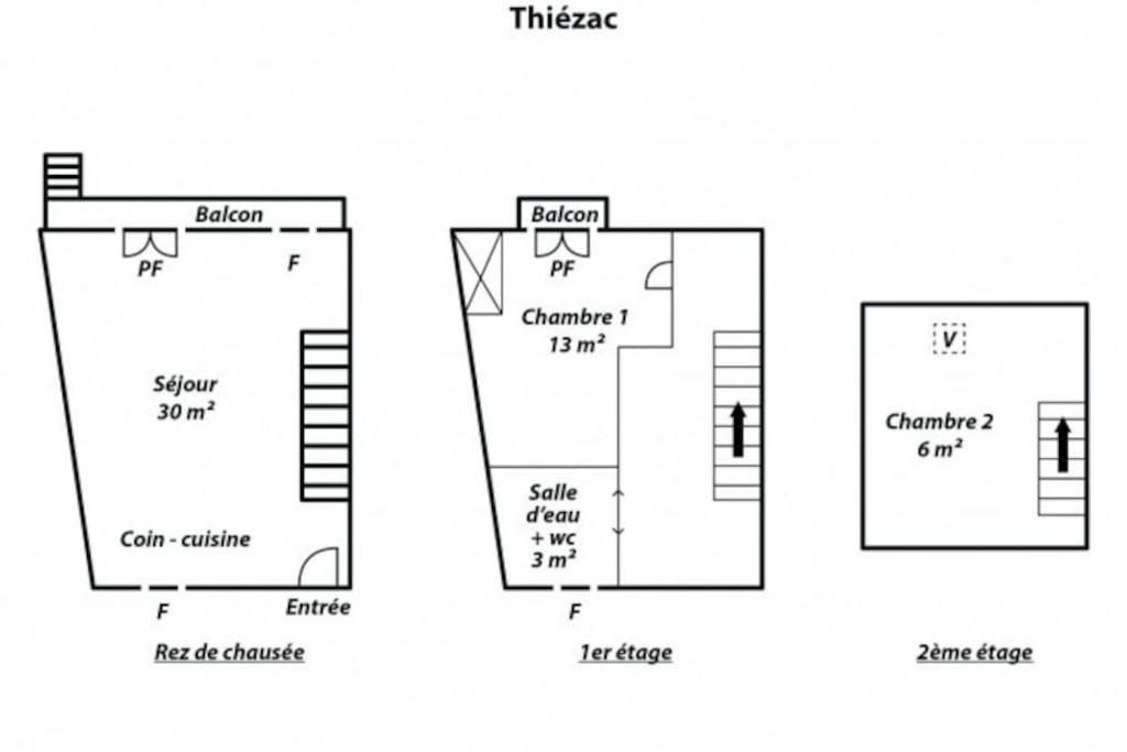 Aux Vallons Melodieux Villa Thiezac ภายนอก รูปภาพ